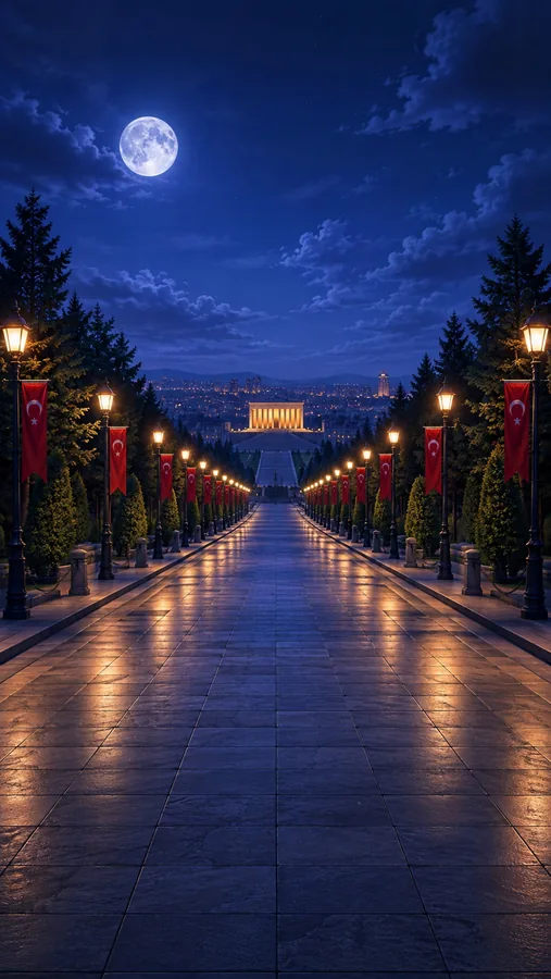 Anıtkabir yaklaşımından esinlenen final rotası